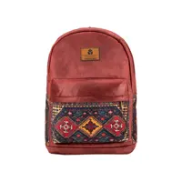 کوله پشتی سنتی طرحدار یوتاب با پارچه میکرو درجه یک و فینو و چرم دوزی 5017