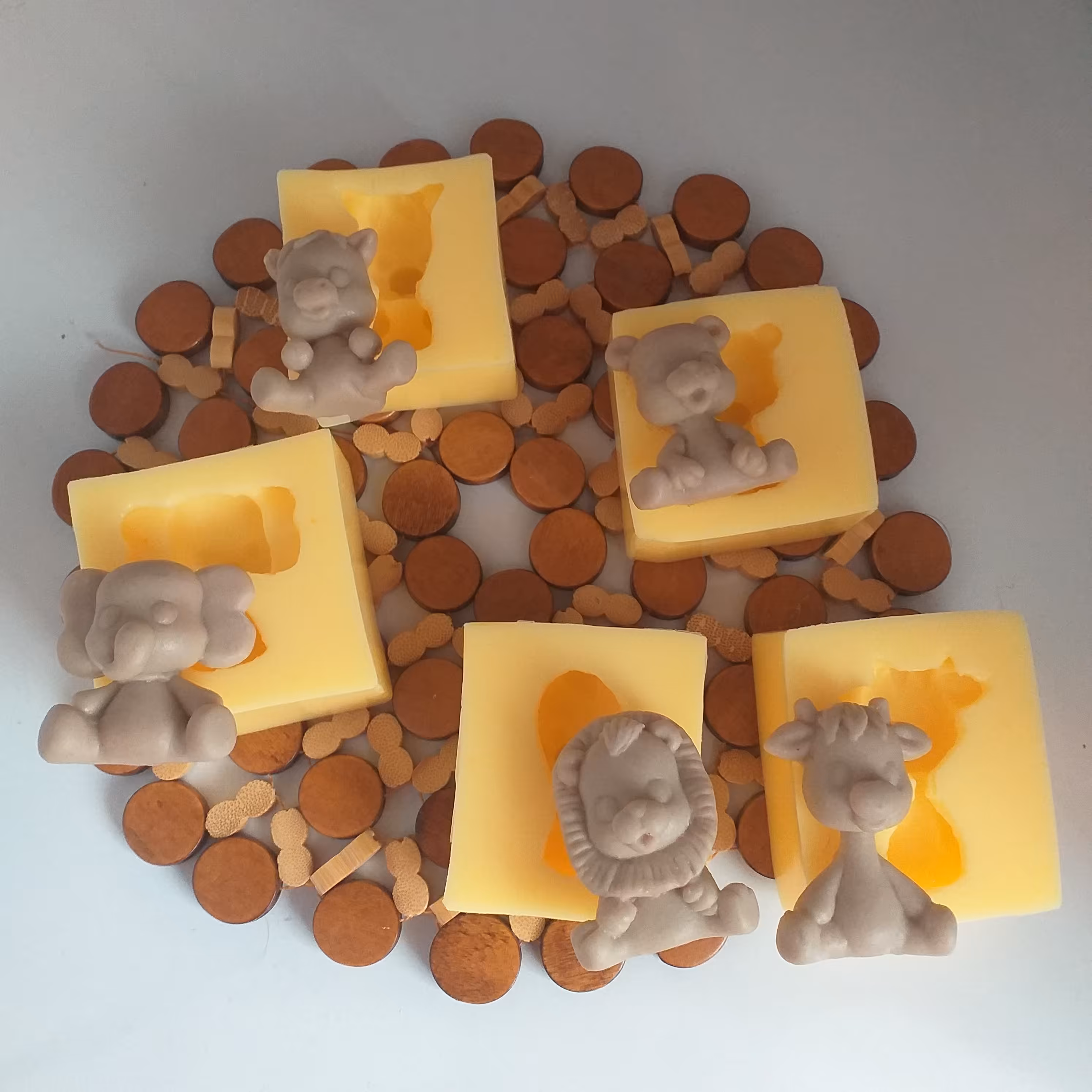 قالب سیلیکونی حیوانات کوچک