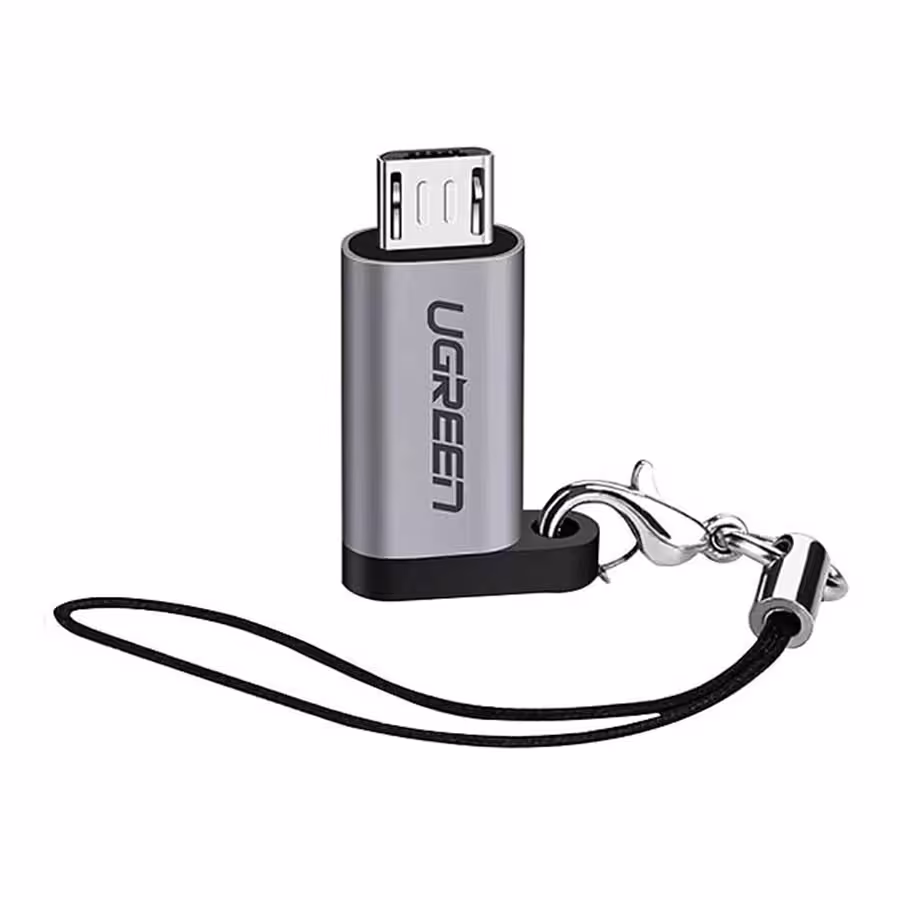 قیمت و خرید تبدیل OTG میکرو یو‌اس‌بی به USB-C یوگرین مدل US282 | یاس ارتباط