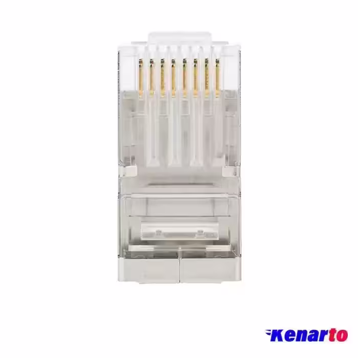 كانكتور ميان گذر CAT6 FTP فلزي بسته 10 تايي