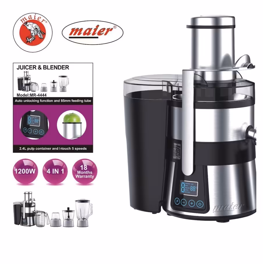 آبمیوه گیر 4 کاره دیجیتالی مایر 