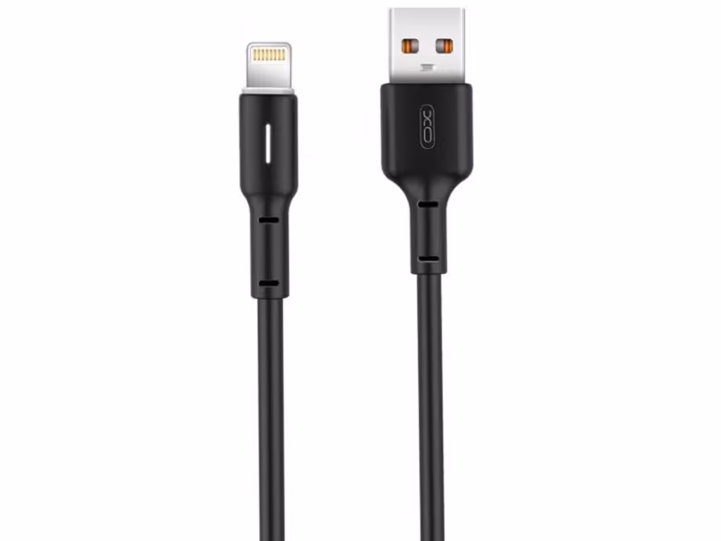 کابل شارژ سریع لایتنیگ یک متری ایکس‌او XO 3A fast charging usb cable lightning NB112