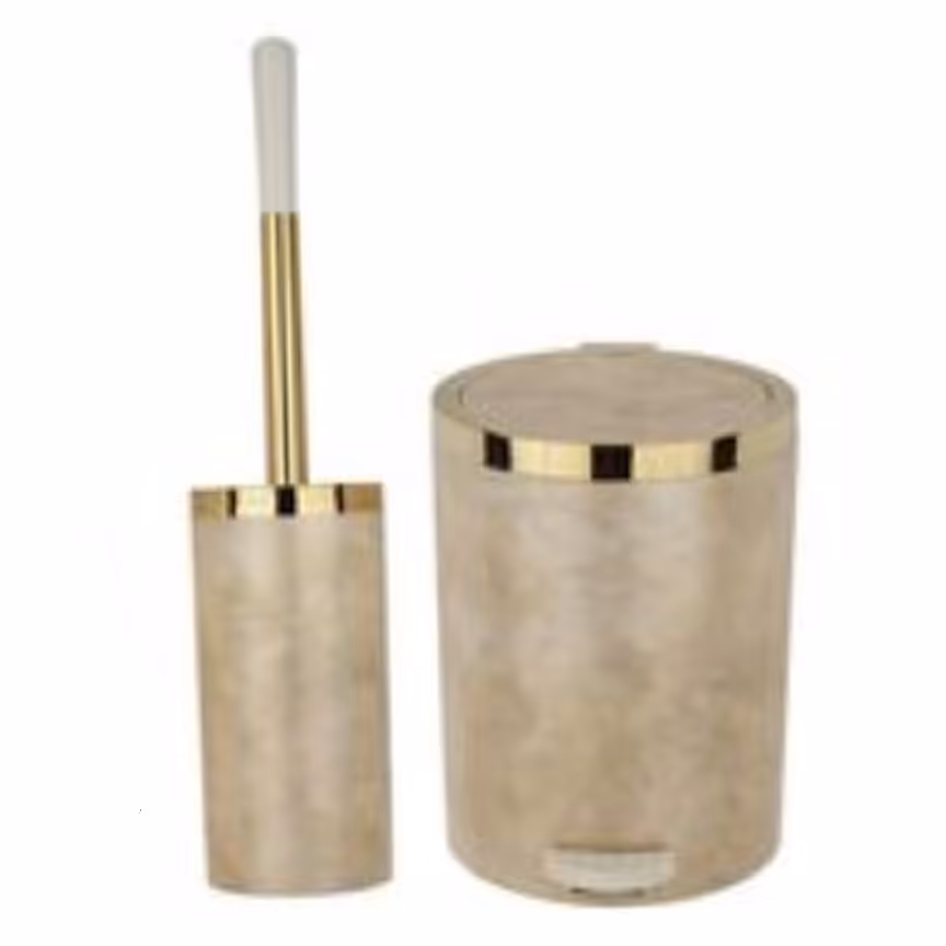 سطل و برس روشا بتن طلایی