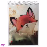دفتر نقاشی 50 برگ آلا سایز A3 طرح روباه کد 6