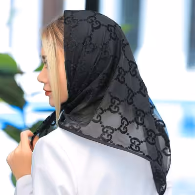 روسری مینی اسکارف مخمل 7063