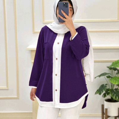 مانتو اسپرت زنانه داکرون مدل سارا