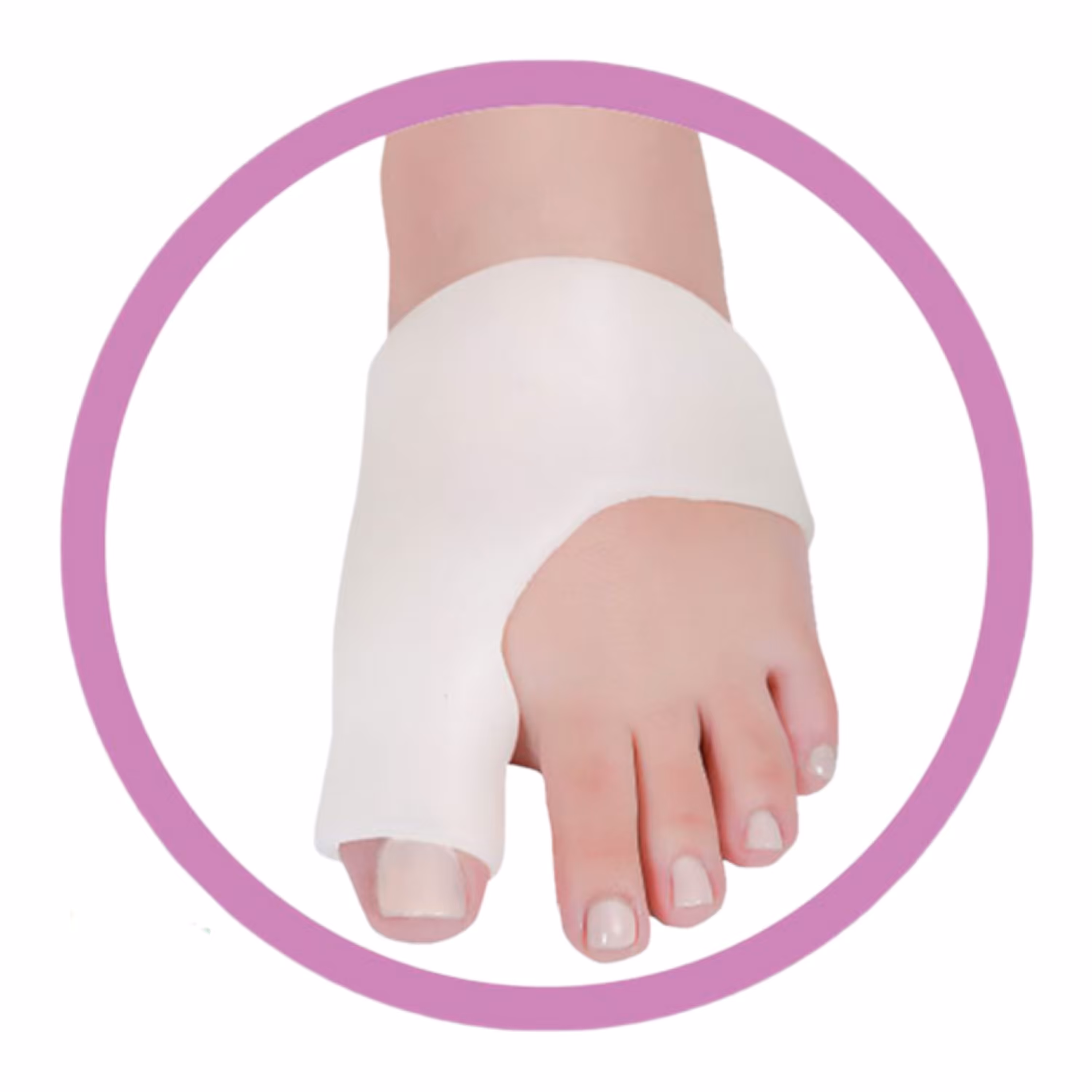 پد رفع هالوکس والگوس جورابی سیلیکونی جفتی