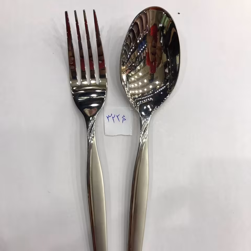 سرویس قاشق وچنگال 30نفره اس جی 143پارچه  هزینه ارسال رایگان