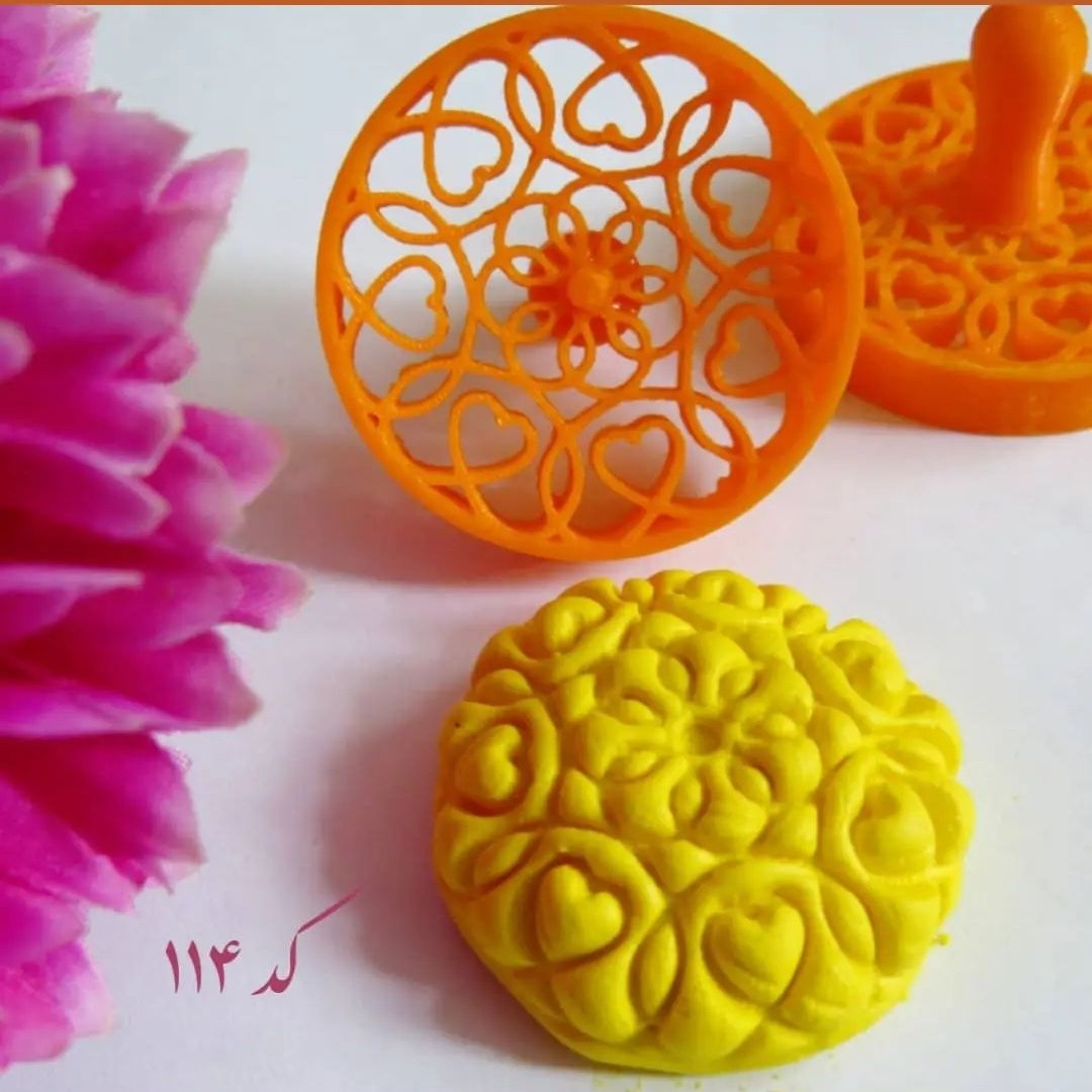 مهر شیرینی برنجی کد 114