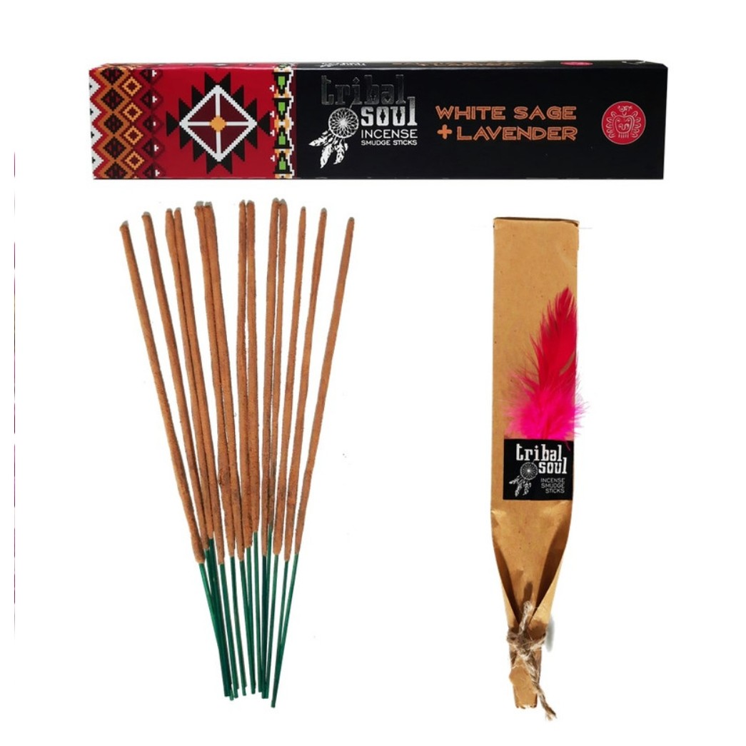 عود شاخه ای تریبال سول مدل وایت سیج لوندر 