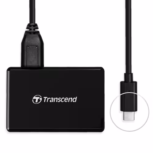 رم ریدر ترنسند Transcend RDC8 USB 3.1 Black