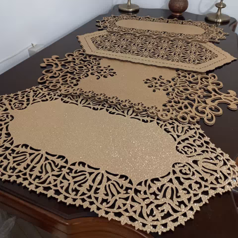 رانر چرم و مخمل 