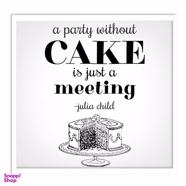 تابلو بکلیت طرح فانتزی کیک مدل W-14046