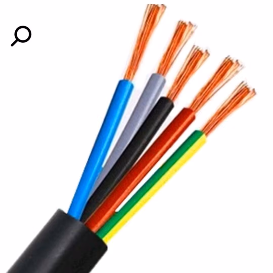 کابل 2/5×5 مس افشان تمام مس دامغان بهفر  قیمت هر متر طول