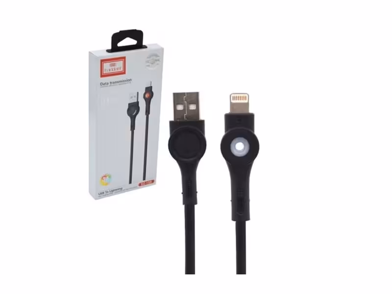 کابل شارژ سریع یو اس بی به لایتنینگ 3 آمپر یک متر ارلدام EARLDOM EC-135I Lightning Fast Charging Cable