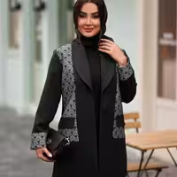 کت شلوار یقه آرشال جانان