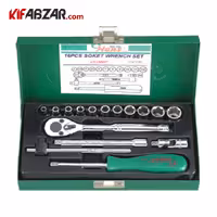 جعبه بکس هواگیری 1/4 اینچ 16 عددی هنس مدل 2616MPQ