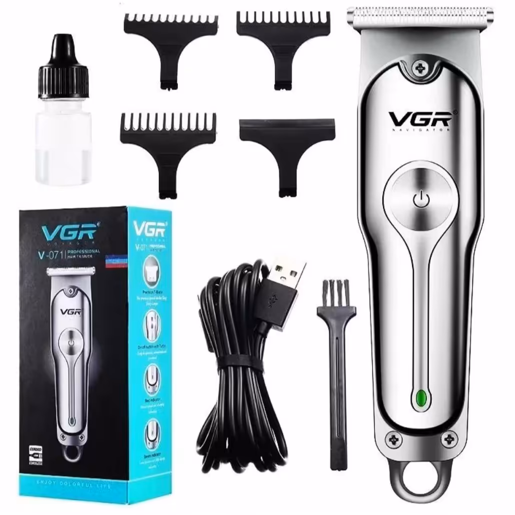 ماشین اصلاح  و خط زن سر وصورت برندVGR