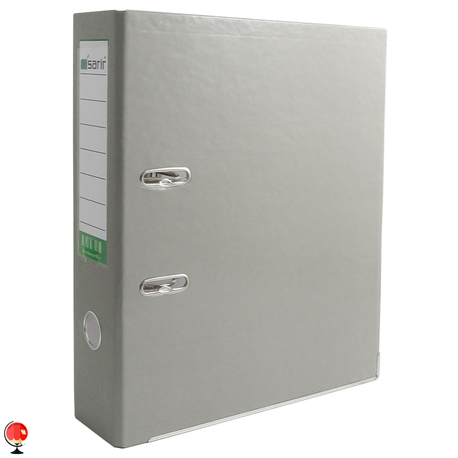 زونکن A4 طوسی فانتزی 8 سانت تیگل دار لبه فلزی کارتن 20 عددی