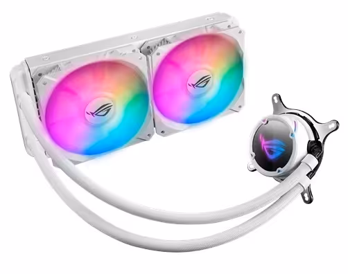 خنک کننده پردازنده ایسوس مدل ROG Strix LC 240 RGB White Edition