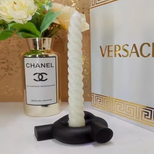 شمعدان طرح گره (یک جفت)