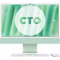 آی مک 24 اینچ M4 کاستوم پردازنده 8core – 8core حافظه رم 24 گیگابایت ظرفیت 256 گیگابایت SSD سبز Z1E40008U - Hiapple.ir