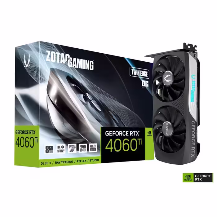 کارت گرافیک زوتک ZOTAC RTX 4060Ti Twin Edge OC 8GB