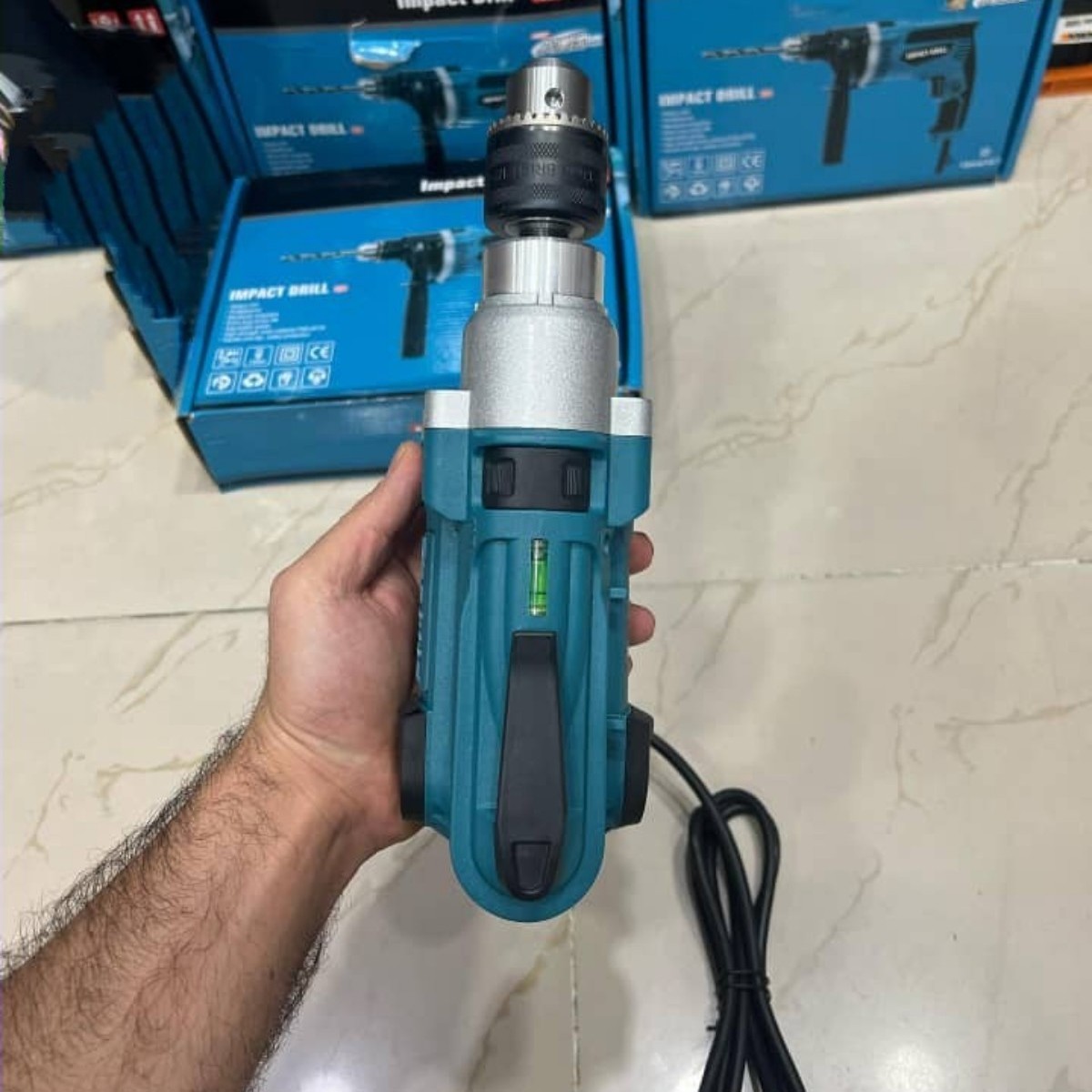 دریل گیربوکسی
مارک ماکیتا
مدل 2035
1250 وات
3000 دور در دقیقه
گیربوکس دار
