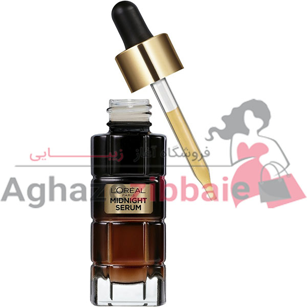 سرم نیمه شب ضد چین و چروک قوی ایج پرفکت لورال LOREAL