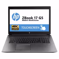 لپ تاپ اچ پی مدل ZBook 17 G5 Mobile Workstation با پردازندهi7 و صفحه نمایش 4K لمسی