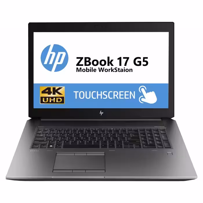 لپ تاپ اچ پی مدل ZBook 17 G5 Mobile Workstation با پردازندهi7 و صفحه نمایش 4K لمسی