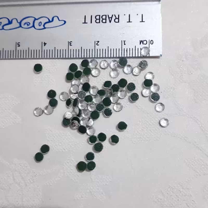 نگین حرارتی نقره ای(بسته 10 گرمی)