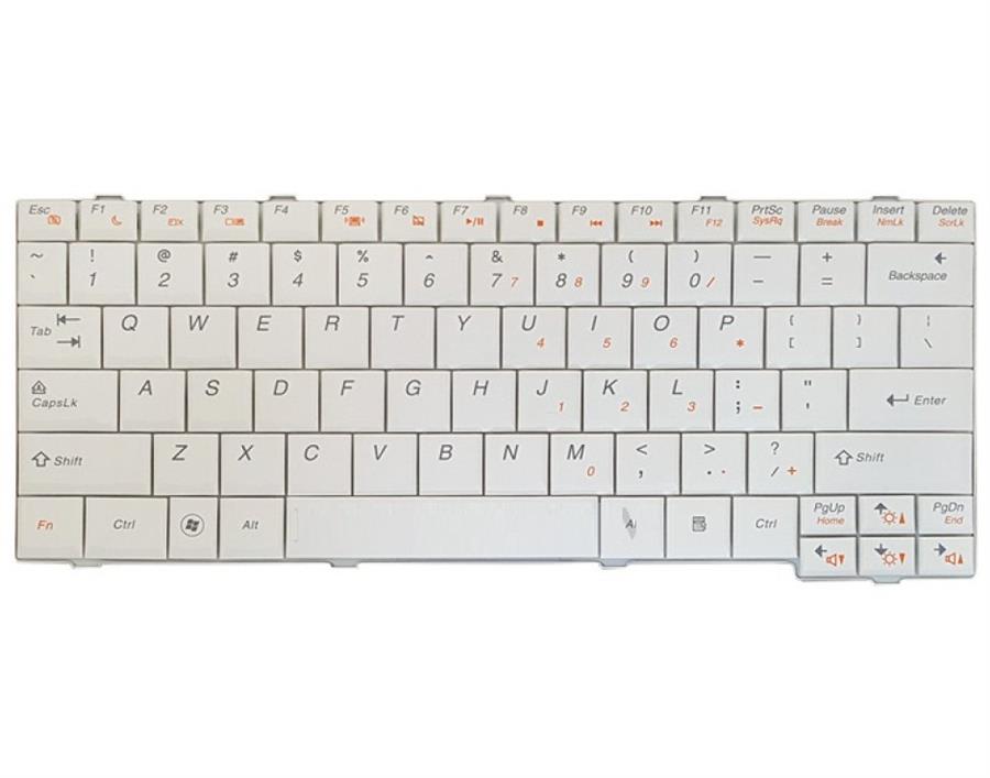 کیبورد لپ تاپ لنوو IdeaPad S12 سفید
