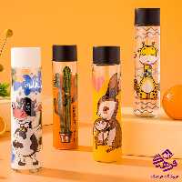 بطری آب استوانه کوچک لیمون