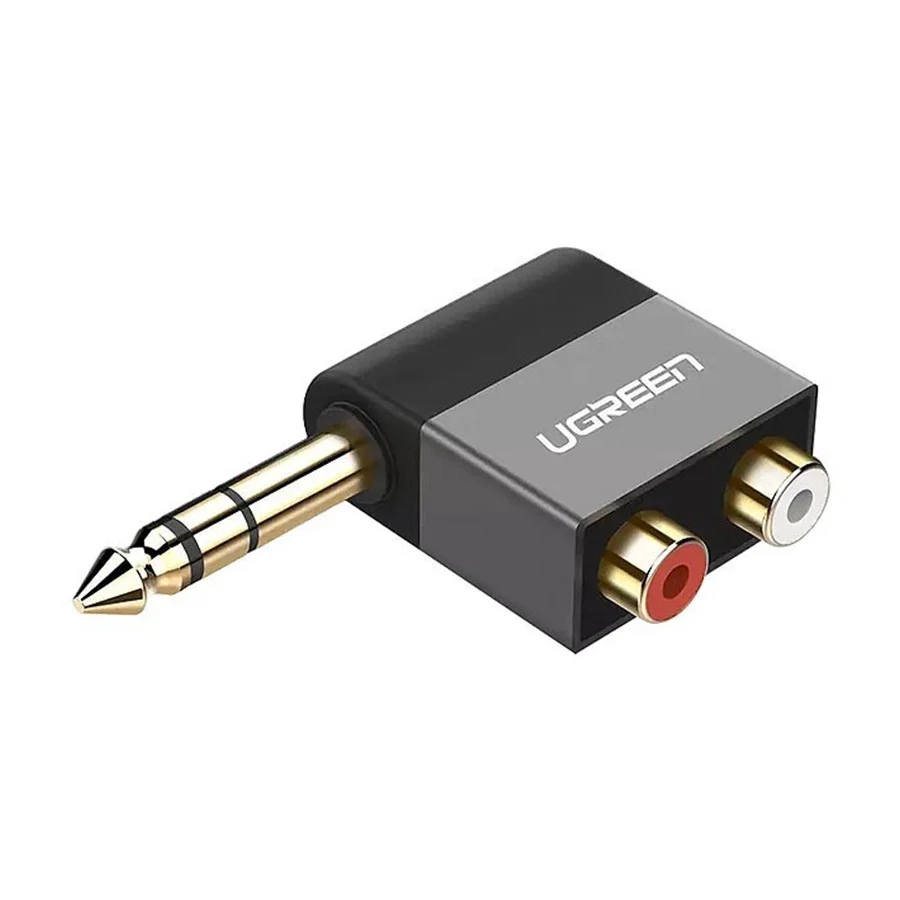 تبدیل 1 به 2 صدا 635 میلی متر به RCA نر یوگرین مدل AV147