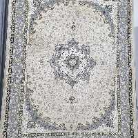 فرش پاتریس 1200شانه گل برجسته طرح فرزانگان کرم  12متری