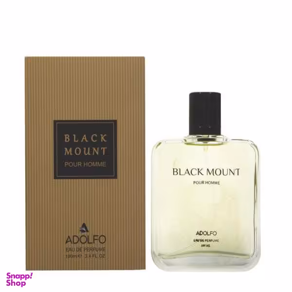 ادو پرفیوم مردانه آدولفو (Adofo) مدل Black Mount حجم 100 میلی‌لیتر