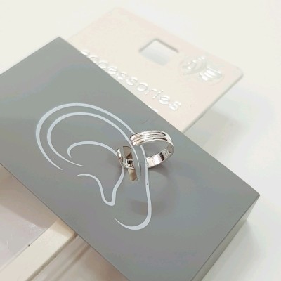گوشواره ایرکاف نقره ، جنس نقره استرلینگ عیار 925 ، بسیار ظریف و زیبا