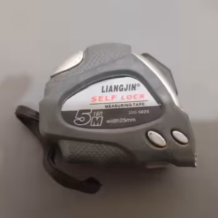 متر فلزی روکشدار 5 متری با استاندارد آلمان