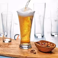 سرویس لیوان شیپوری لومینارک فرانسوی درجه 1 اصلی شش عددی  به سفارش امارات متحده عربی لیوان شیک لیوان اب هویج  ، پس کرایه