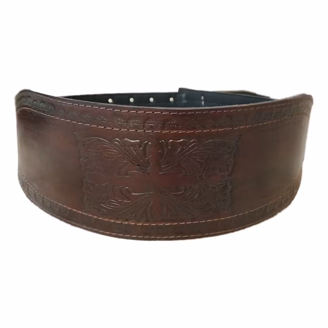 کمربند باشگاه و بدنسازی چرم همدان کمربند پهن  قهرمانی