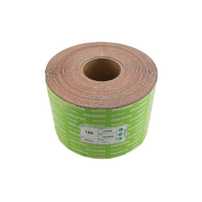 سنباده رول با دانه بندی (مش) 150 مدل JA165 دیرفوس DEERFOS