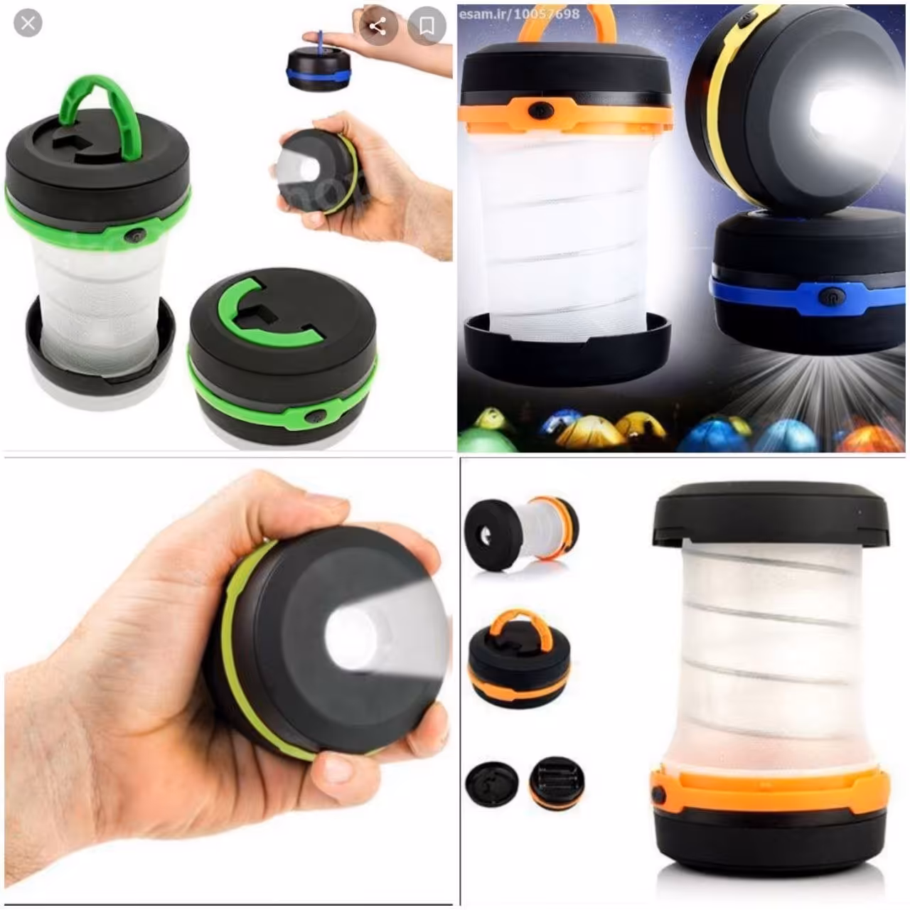 فانوس تاشو یک عددی باارسال رایگان