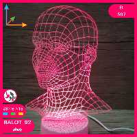 بالبینگ چراغ خواب سه بعدی B507