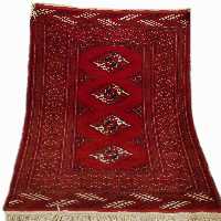 فرش ترکمن یک متری - کد 2/108