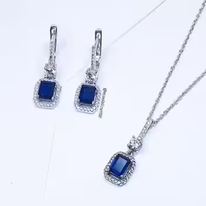 نیم ست نقره