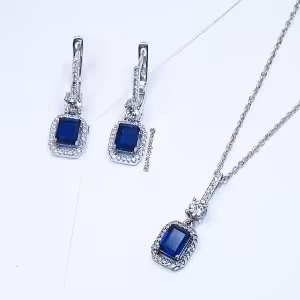 نیم ست نقره