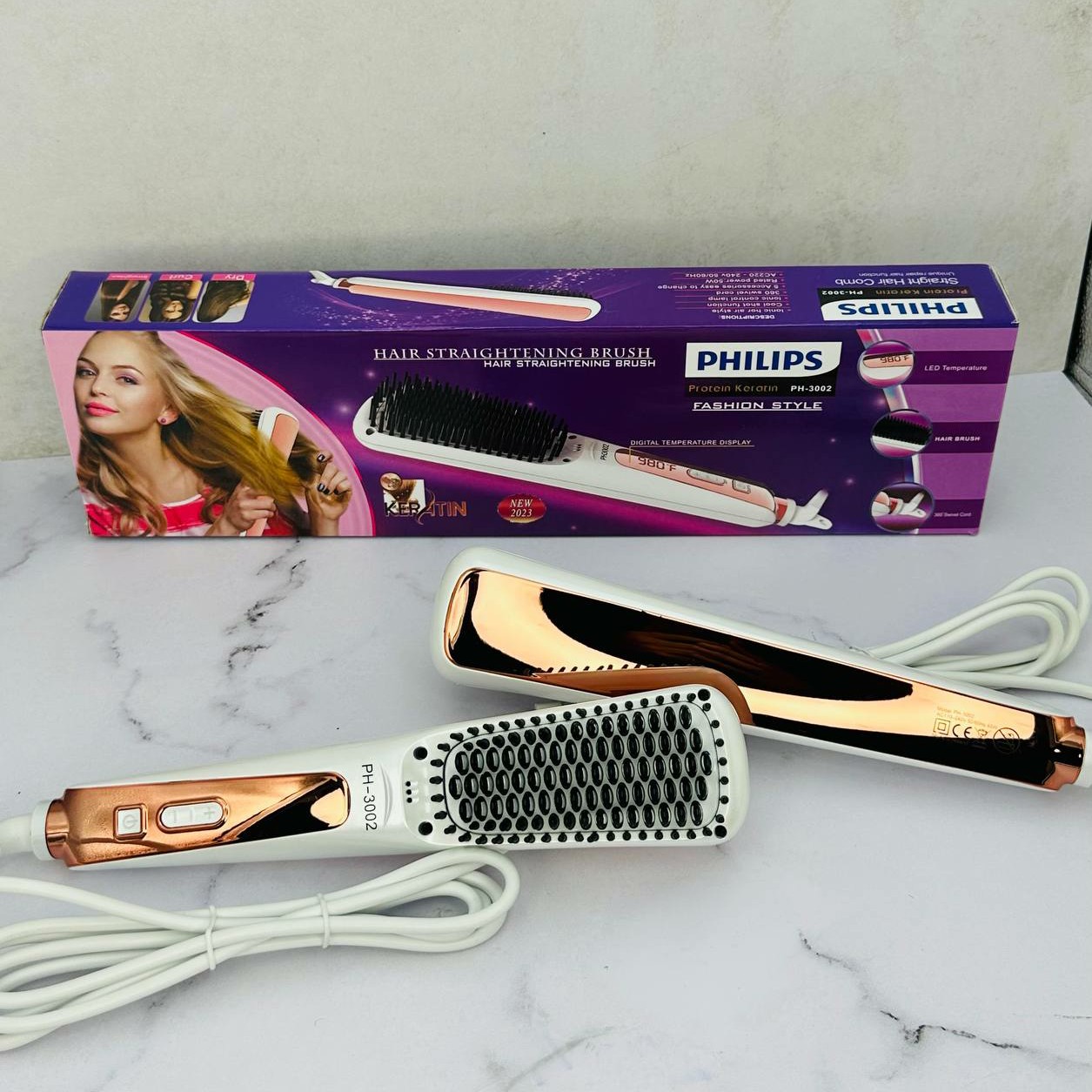 برس حرارتی فیلیپس مدل PH-3002با صفحه نمایش دیجیتالی