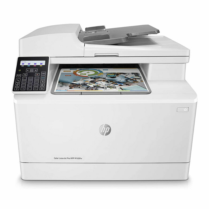 پرینتر چندکاره رنگی لیزری اچ پی Color LaserJet Pro MFP M183fw