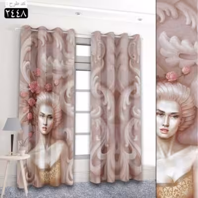 پرده تصویری طرح راشل